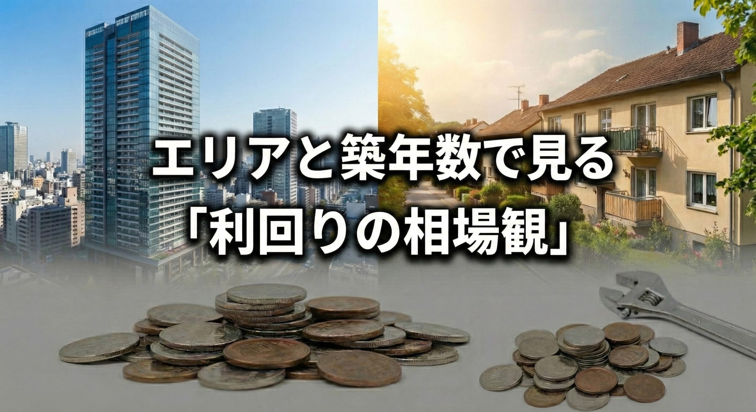 エリアと築年数