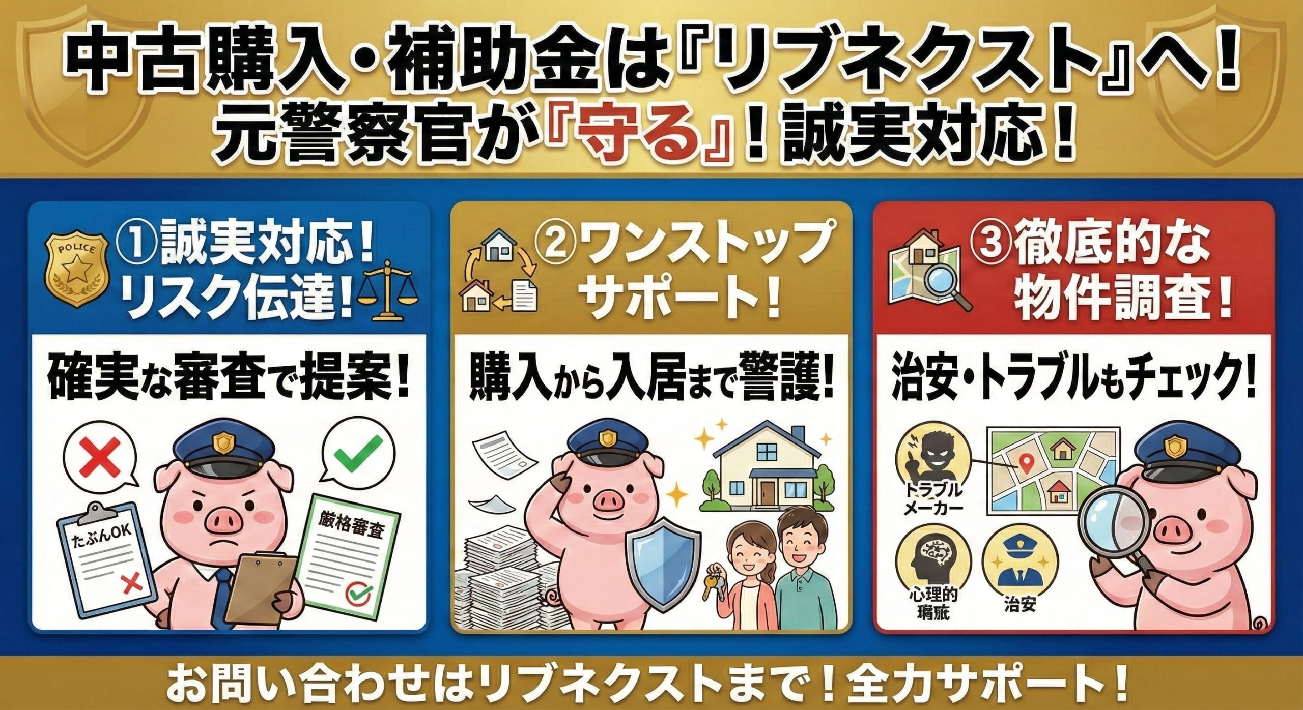 中古物件購入と補助金申請なら