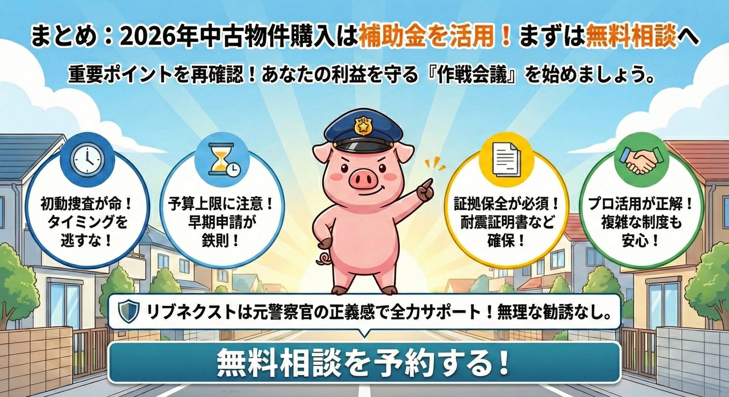 まとめ2026年の中古物件購入